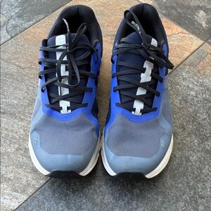 On cloudrunner men’s Running Shoes - Blue and Gray